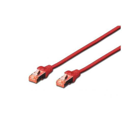 Cavo Rete S-Ftp Cat. 6 Doppia Schermatura Ls0H 0.25 M - Rosso - Foto 2