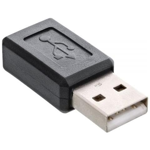 adattatore micro usb 2.0 type-b femmina a usb 2.0 type-a maschio - Foto 1