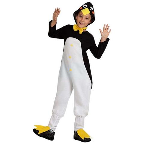 costume pinguino 7/9 anni flanella - Foto 1