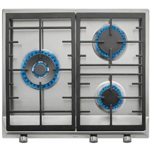 Piano Cottura EX 60 1 3G AI AL a Gas 3 Fouchi Gas da 58 cm Colore Acciaio Inox - Foto 1