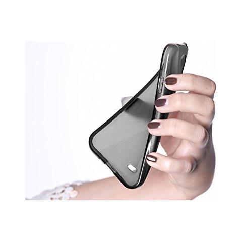 Custodia Compatibile Con Lg F70 In Nero Ossido - Coperchio Protettivo In Silicone Tpu Flessibile - Foto 2