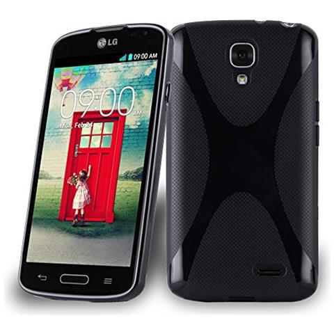 Custodia Compatibile Con Lg F70 In Nero Ossido - Coperchio Protettivo In Silicone Tpu Flessibile - Foto 1