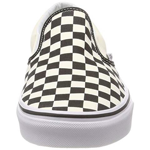 Vans U Classic Slip-on, Sneaker Unisex - Adulto, Bianco (nero / bianco / checker Bianco), 39 - Foto 2