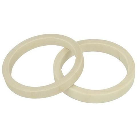 2 Braccialetti Rotondi In Legno 6,8 Cm - Foto 1