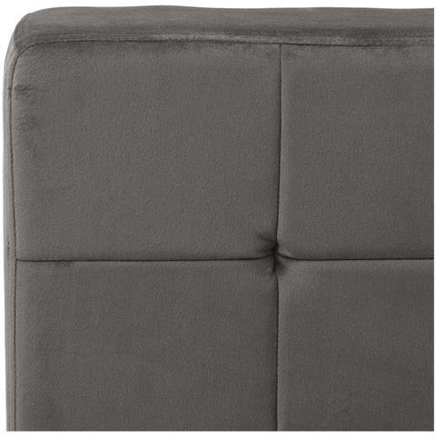 Poltrona Relax 65x79x87 Cm Grigio Scuro In Velluto - Foto 7