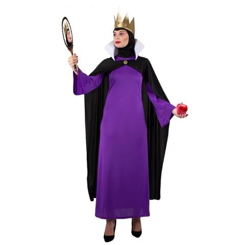 Costume Regina Cattiva Carnevale Tg. S Adulto - Foto 2