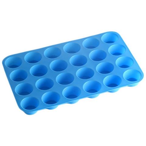 HTN Mini Muffin E Cupcake Silicone Non Bastoncini Da Forno 24 Tazze Bpa Al 100% Silicio E Lavastoviglie