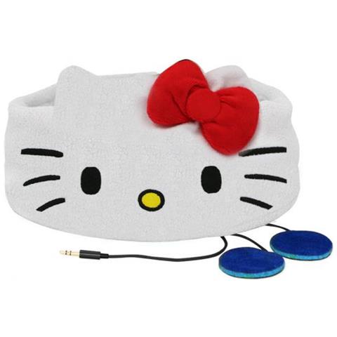 Technologies Hello Kitty Hk0798 Cuffia E Auricolare Cuffie Cablato A Padiglione Musica Rosso, Bianco - Foto 1