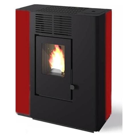 Nella - Stufa A Pellet Canalizzata Da 9.4 Kw Bianco - Foto 1