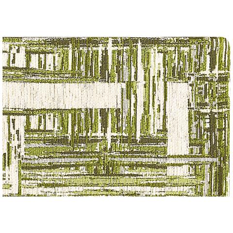 Tappeto Passatoia Cucina Corsia Retro Antiscivolo Disegno Bangkok By Suardi 55x115 Verde - Foto 2