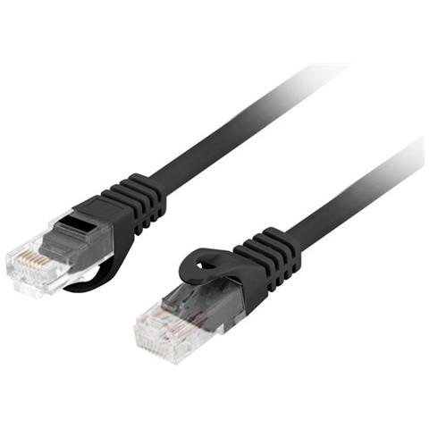 PCU6-10CU-0200-BK cavo di rete Nero 2 m Cat6 U /UTP (UTP) - Foto 1