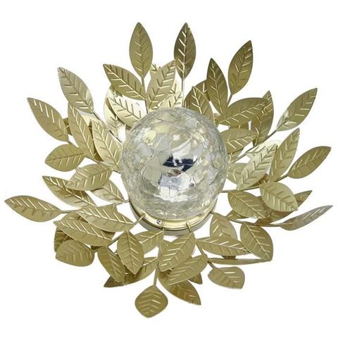 Lampada Da Tavolo G4495 Dorato Waterlily - Foto 4