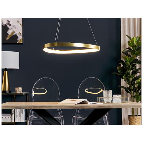 Lampadario A Led Kraburi Metallo Oro - Foto 1