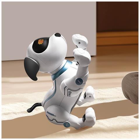 Cane Telecomandato Giocattolo Didattico Interattivo Per Bambini, Bianco - Foto 5