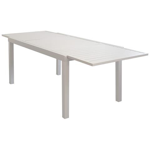 Dexter - Set Tavolo In Alluminio Cm 160/240 X 90 X 75 H Con 4 Sedie Dexter - Foto 8