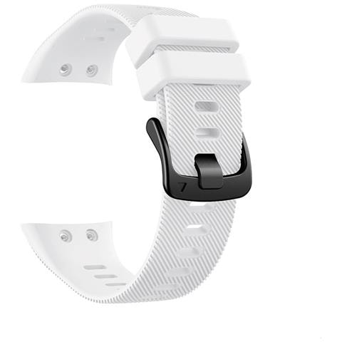 Cinturino Per Orologio In Silicone Per Garmin Swim 2 / Forerunner 45 White - Foto 1