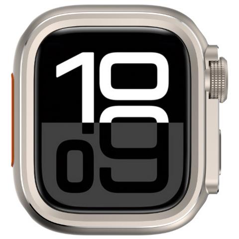 Custodia In Metallo Robusta Per Apple Watch Series 10 46mm Silver - Foto 8