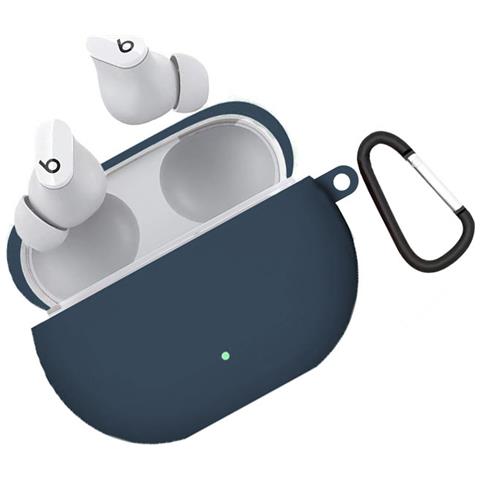 Custodia In Silicone Con Fibbia Per Auricolari Beats Studio Buds Blue - Foto 3