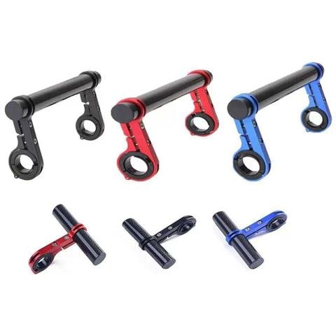 Estensione Per Bicicletta Con Tubo In Carbonio Da 10cm - Supporto Multifunzionale Per Accessori - Foto 2