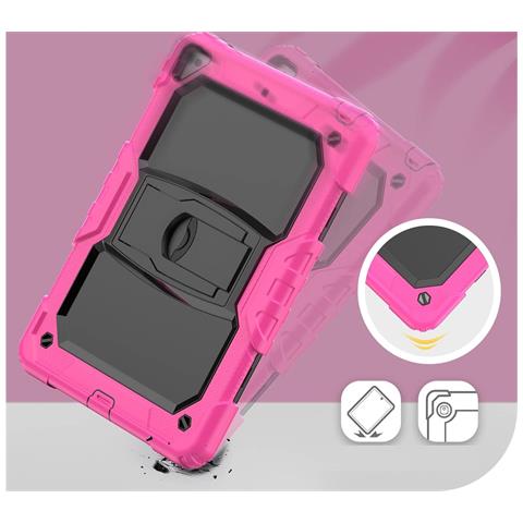 Custodia Per Ipad Mini 5/4 7.9"" Con Supporto E Tracolla Rosa - Foto 4