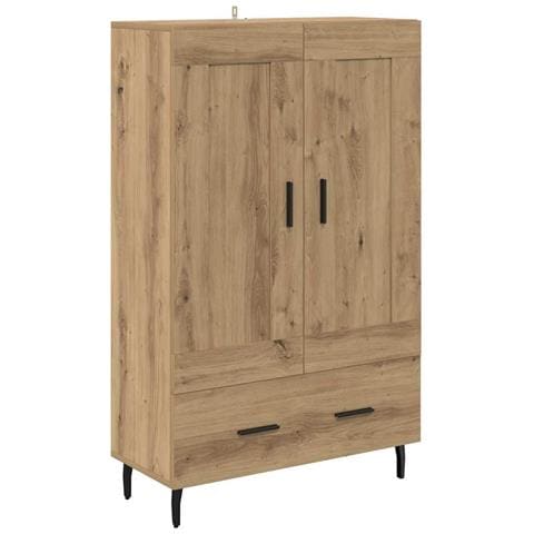 Credenza con cassetto Rovere artigianale 69,5 x 31 x 115 cm - Foto 1
