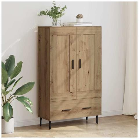 Credenza con cassetto Rovere artigianale 69,5 x 31 x 115 cm - Foto 2