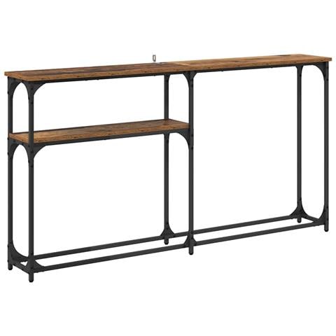 TavoloConsolle Legno vecchio 145x22.5x75cm Legno multistrato - Foto 1