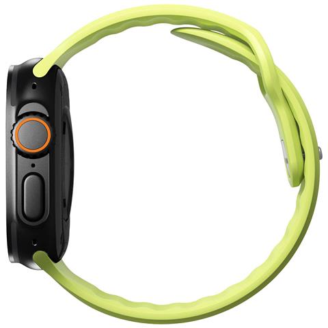 Bracciale Sport Impermeabile 49 Mm Per Apple Watch Modello Tempo Band, Verde - Foto 2