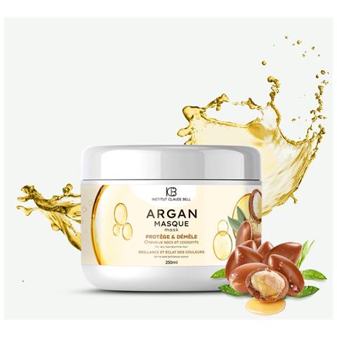 Maschera All'olio Di Argan Con Olio Di Argan, Effetto Volumizzante E Lucidante 250 Ml - Foto 2