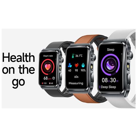 Smartwatch Con Monitoraggio Della Salute E Chiamate Bluetooth - Display Da 1.57"" Blue - Foto 5