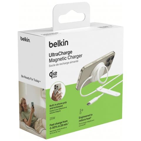 WIA014kqWH USB Carica Wireless Bianco - Foto 4