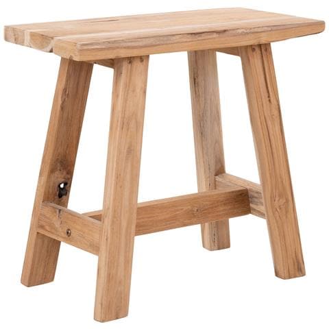 Panchina Barcelona In Legno Di Teak Naturale, 50 Cm - Foto 1