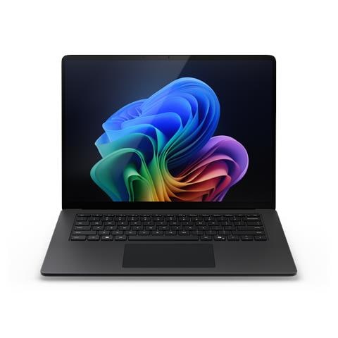 Surface Laptop 7 Copilot+ PC Intel Core Ultra 7 266V Computer portatile 38,1 cm (15") Touch screen 16 GB LPDDR5x-SDRAM 256 GB SSD Wi-Fi 7 (802.11be) Windows 11 Pro Nero - Foto 1