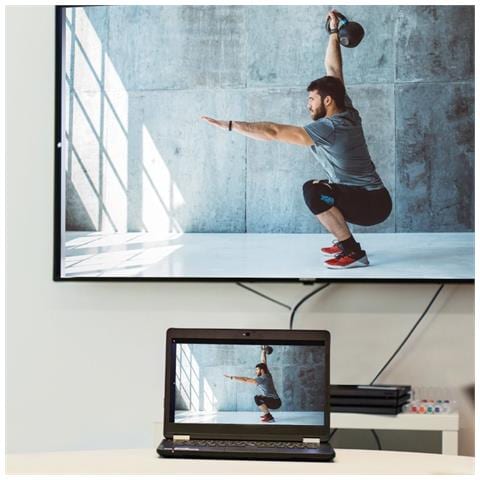 ECVADHDMIVGAMF cavo e adattatore video 0,1 m HDMI tipo A (Standard) VGA (D-Sub) Nero - Foto 2