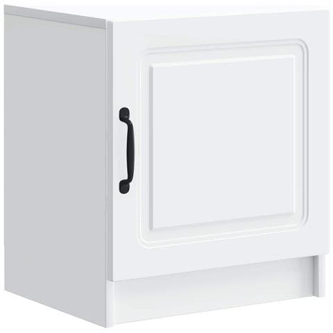 Armadio da Notte Bianco 43 x 34,5 x 47 cm Legno ingegnerizzato - Foto 1