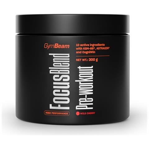 Pre-workout Focus Blend con estratti vegetali 300 g Ciliegia Selvatica - Foto 1
