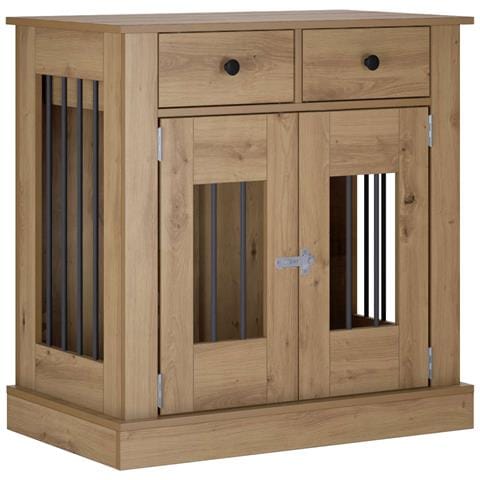 Mobile da cassa per cani Rovere Artigianale 80 x 47,5 x 80 cm - Foto 1