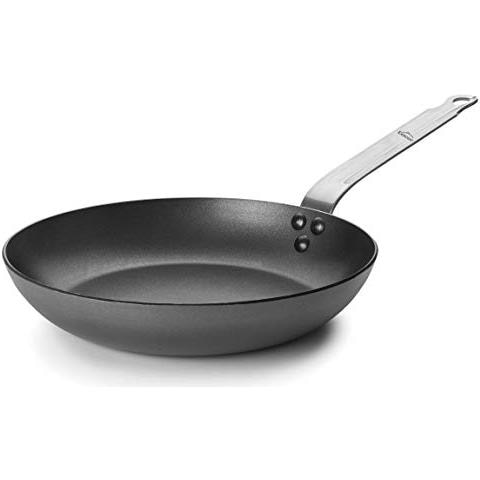 Padella antiaderente Ferrum da 36 cm, nera - 100% ferro naturale, prodotta in Spagna. - Foto 1