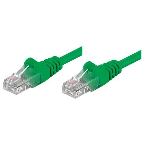 ICOC CCA5U-015-GREE - Cavo di rete Patch CCA Cat. 5e Verde UTP 1,5 m - Foto 1