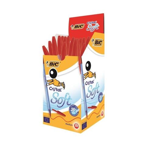 Pennaa Sfra Cristal Soft Rosso 50 Pezzi - Foto 1