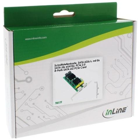 controller sata, 8x sata 6gb / s + 4x esata, scheda pcie 2.0 (pci-express). - Foto 3