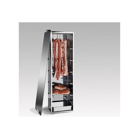 Affumicatore Verticale, Carne, Pesce, Formaggi, Verdure, Inox, Grigio - Foto 2