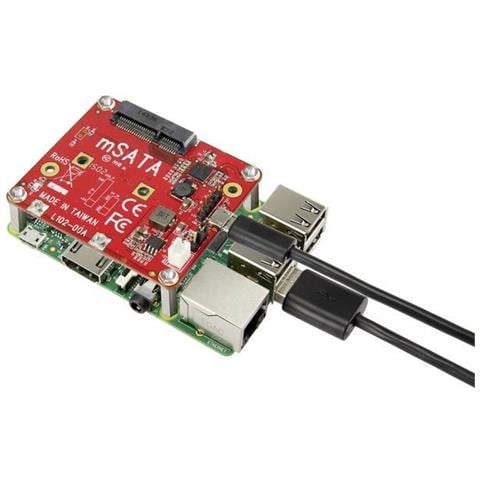 Raspberry Pi® Erweiterungs-platine Msata - Foto 1