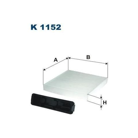 Filtro Abitacolo K1152 - Foto 1