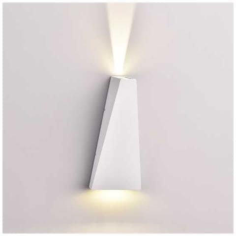 V-tac Vt-826 Lampada Led Cob 6w Da Parete Alluminio Bianco Wall Light Bianco Naturale 4000k Ip65 - Sku 8296 - Foto 1