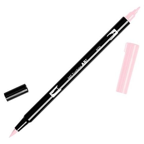 Abt 800 Doppia Punta: Pennello E Penna, Colore Rosa (800 - Baby Pink)  - Foto 1