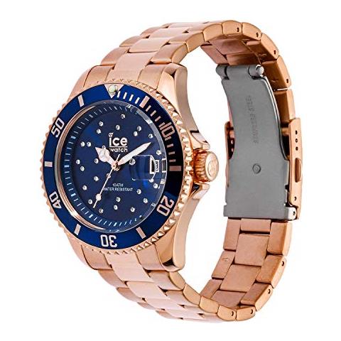 Acciaio Blu Ghiaccio Cosmo In Oro Rosa - Orologio In Oro Rosa Dà Donna Cinturino In Metallo - 016.774 (medium)  - Foto 2