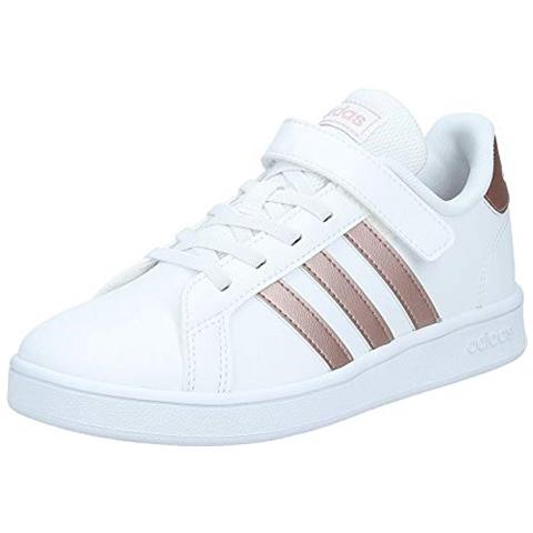 Gran Courtscarpe Da Tennisbianco (cloud Bianco / Rame Met. / light Granito) 28 Us - Foto 1