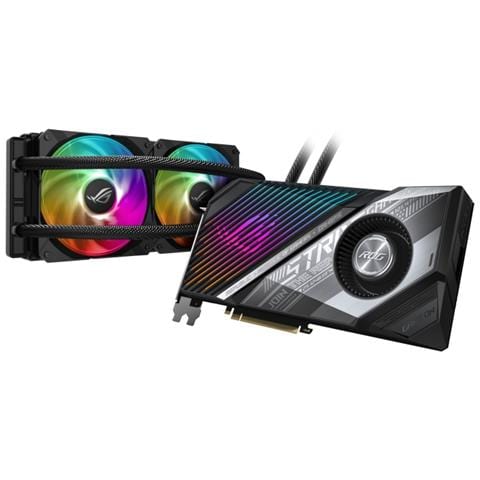 Rog-strix-lc-rx6800xt-o16g-gam 16gb Gddr6 Hdmi Dp - Foto 1