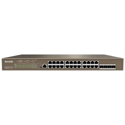 Switch TEG3328F 24 Porte Gigabit 10 / 100 / 1000 con 4 Porte Ethernet PoE - Foto 1